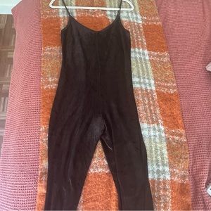 Vintage 90s Velvet Catsuit